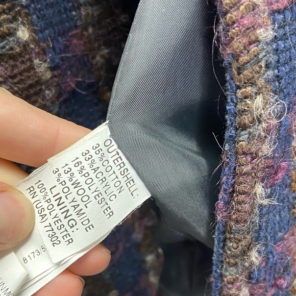 Zara Wool Blend Toggle Closure Cardigan Coat Sz S - Picture 11 of 12